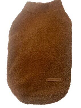 New Fitwarm Brown Sherpa Turtleneck Dog Sweater  XXL